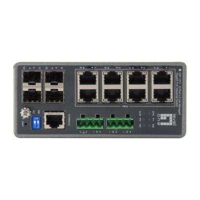 2. LevelOne TURING Industrial Gb/L3 Managed PoE Switch 240W 1Gbps