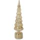 4. DECORATIVE CHRISTMAS TREE GOLD LED 7 CROWNS WARM WHITE 40CM