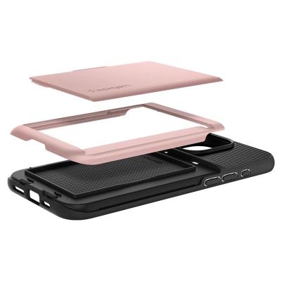 8. Spigen Slim Armor CS Case for iPhone 15 Pro Max - Pink