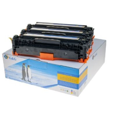 2. G&G Toner 3er Color Set for HP 125A /128A/131A C/M/Y