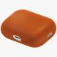 2. Uniq Lino Silicone Case for AirPods Pro 3 - Orange
