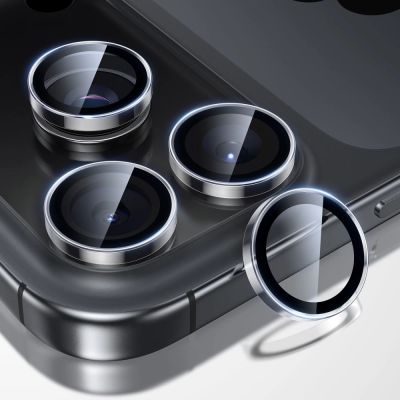 2. ESR Armorite Camera Protector for iPhone 14 Pro / Pro Max / 15 Pro / Pro Max / 16 Pro / Pro Max / 17 Pro / Pro Max - Clear