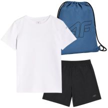 Boy's set 4F M072 T-shirt, shorts, bag 4FJWSS26TAPSM072 90S
