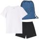 Boy's set 4F M072 T-shirt, shorts, bag 4FJWSS26TAPSM072 90S