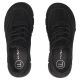 5. Women's wide leather shoes, black Filippo DP8180/26