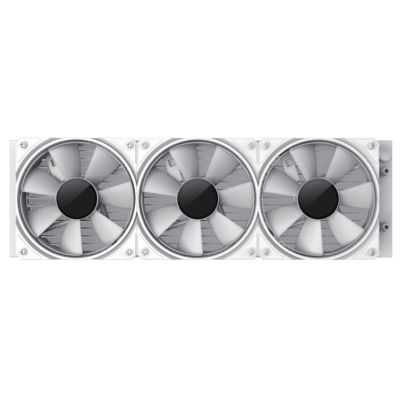 7. GameMax ICEBURG 360 INFINITY WH computer cooling system Processor All-in-one Liquid Cooler 12 cm White 1 pc.