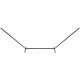 34. METAL HAMMOCK STAND 374x91x111CM