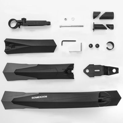 12. Rockbros DNB-890 Bicycle Fender Set - Black