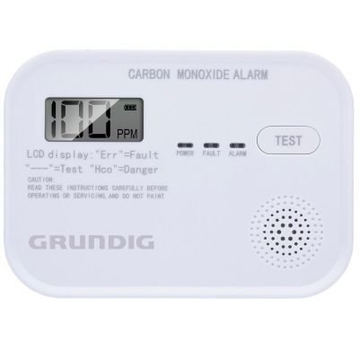 2. Carbon monoxide detector LED light battery