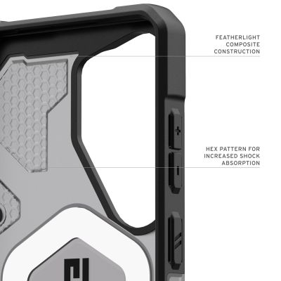 7. Urban Armor Gear Pathfinder Cell Phone Case 17.5 cm (6.9") Ash, Black
