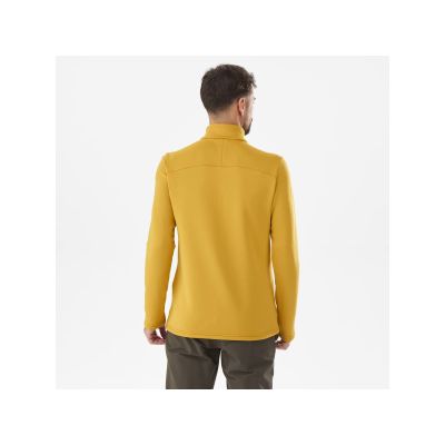 4. MILLET M Seneca Fleece Po Yellow Sweatshirt