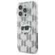 2. Karl Lagerfeld IML Choupette Head Electroplated iPhone 16 Pro Max Case - Clear