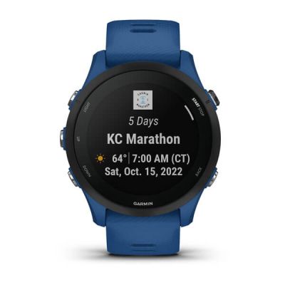 6. Garmin Forerunner 255 46mm Blue Sports Watch