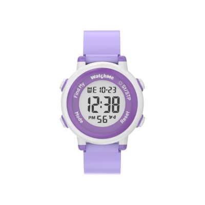 DIGITAL WATCH SPONGE WATCHME VIOLET