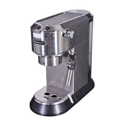 43. DeLonghi Dedica Style EC 685.M portafilter coffee machine (1350W; silver color)
