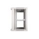 6. Extralink 12U 600x450 Gray Wall-Mounted Rack Cabinet