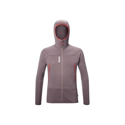 3. MILLET Fusion Grid Hoodie M Purple Plum