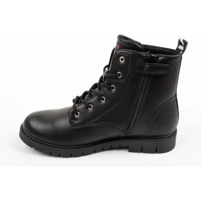 3. Levi's girls' Pasadene SE ankle boots, black, with zipper