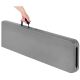 16. FOLDING CATERING BENCH 183X28X43CM GRAY