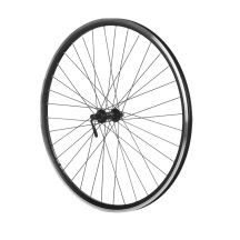 27.5" Front Wheel V-BRAKE QR, black/black, SHIMANO