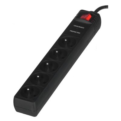 ENERGENIE SPF5-C-5 power strip (5 x UTE; 1.5 m; black)