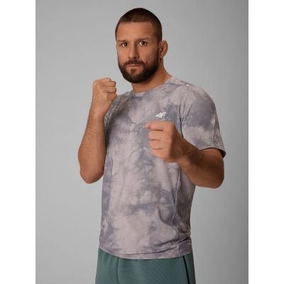 8. Men's quick-drying regular training T-shirt 4F 4FRSS26TFTSM2292-25A
