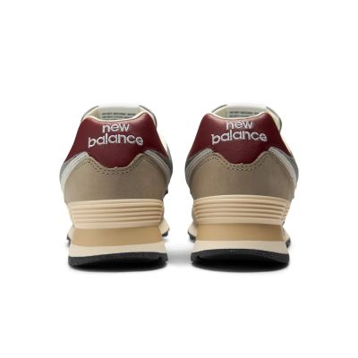6. New Balance U574 brown Lifestyle unisex sneakers (U574SKB)