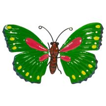 DECORATIVE BUTTERFLY 26CM GREEN
