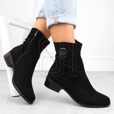 2. Jezzi W Suede Ankle Boots ASA198-28 JEZ432A