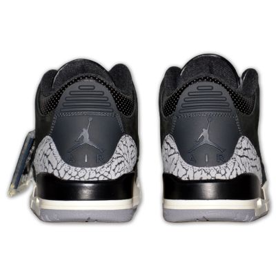 5. Air Jordan 3 Retro Off Noir Sneakers - CK9246-001