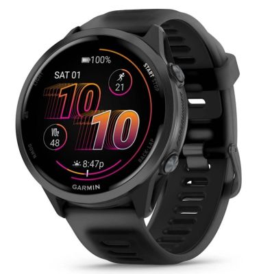Garmin Forerunner 570 watch, 47mm AMOLED Black