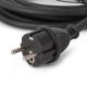 5. Entac ESE1.5G2-5-IP44S 5m Splitter 2 x Network Socket Outdoor Black, Green