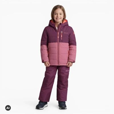 3. Trollkids Kids' Hemsedal Snow Jacket XT deep ruby/frozen berry (513-253)