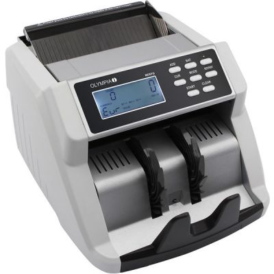 3. Olympia NC 570 Banknote Counting Machine Black, Gray