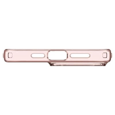 5. Spigen Crystal Flex Case for iPhone 15 Pro Max - Pink/Transparent