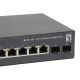 5. LevelOne GEP-1051 Switch - Intelligent - 8 x 10/100/1000 (PoE+) + 2 x Gigabit SFP - Desktop, Rack-Mount - PoE+ (70W)