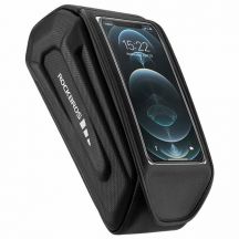 Rockbros 30120064001 waterproof bicycle frame bag with phone cover – black