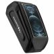 Rockbros 30120064001 waterproof bicycle frame bag with phone cover – black