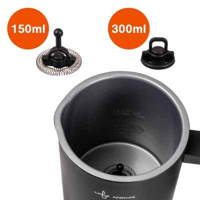13. ELDOM SI560C FOMI Milk Frother, 500 W, Black, 300 ml, Frothing and Heating