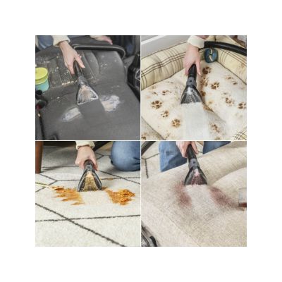 3. Bissell SpotClean C9 Select Handheld Carpet Cleaner Deep Black, Clear