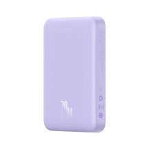 Baseus Magnetic Mini Inductive Powerbank 10000mAh 20W - Purple + USB-C - USB-C Cable