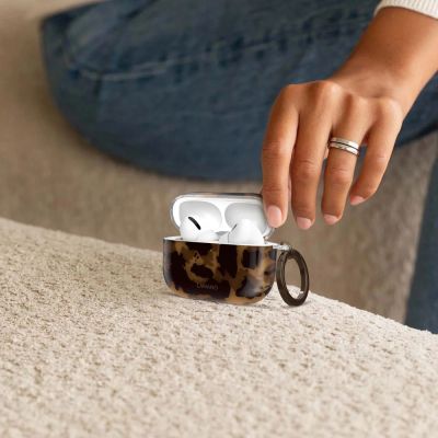 6. Tech-Protect Lamano case for AirPods Pro 1 / 2 - black and brown