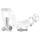 17. Sencor STM 6350WH Food Processor 1000W 4.5L White Built-in Scales