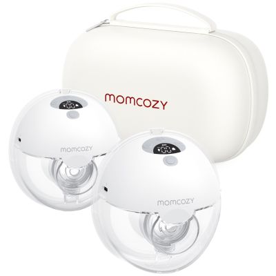 MOMCOZY M5 Portable Cordless Double Breast Pump