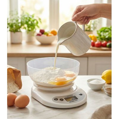 8. ESPERANZA COCONUT EKS007 Electronic Kitchen Scale with Bowl