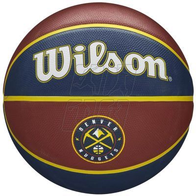 2. Wilson NBA Team Denver Nuggets Ball WTB1300XBDEN