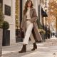 21. Women's leather ankle boots, insulated, brown cowboy boots, Big Star SS274473