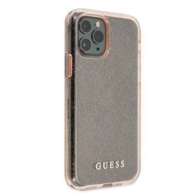 5. Guess GUHCN58PCGLPI iPhone 11 Pro pink/pink hard case Glitter