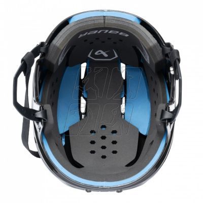 6. Bauer Re-akt 55 Combo Hockey Helmet 1063649