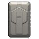 UAG Rugged 10K Power Bank – 10000 mAh with Stand, 10 W Wireless Charging, MagSafe Compatible, Cable Included (black/titanium)